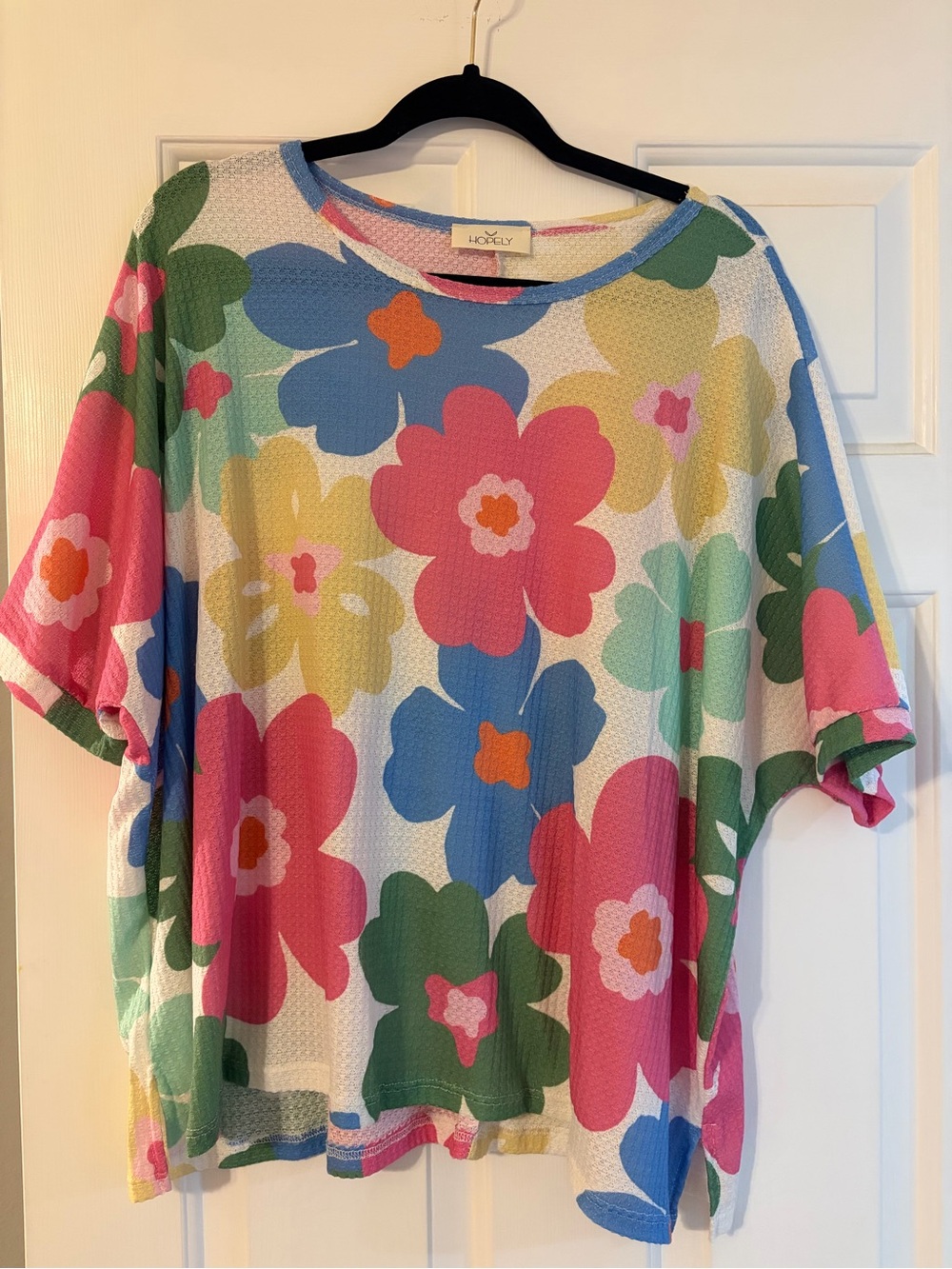 Hopely Floral Short-Sleeve Top